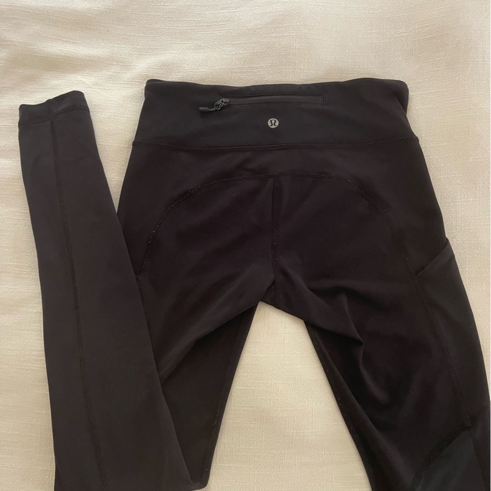 Lulu Lemon Mid Rise Legging with Pockets